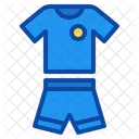 Jersey Shorts Roupas Futebol Futebol Icon