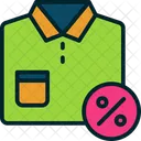 Camisa Descuento Dinero Icono