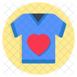 Camisa de amor  Ícone