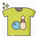 Camisa De Boliche Camiseta De Boliche Boliche Ícone