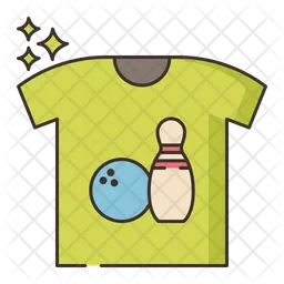 Camisa de bolos  Icono