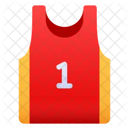 Camisa de basquete  Ícone