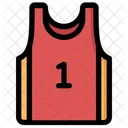 Camisa de basquete  Ícone