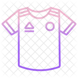 Camisa de futebol  Ícone