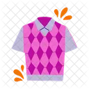 Camisa de golfe  Ícone