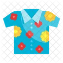 Camisa de praia  Ícone