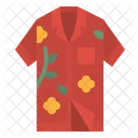 Camisa hawaiana  Icono