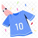 Camisa numérica  Ícone