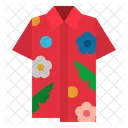 Camisa De Playa Camisa Hawaii Icono