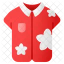 Camisa De Verao Camisa Havaiana Moda Praia Ícone