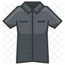 Camisa Boton Arriba Icono