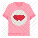 Camiseta De Amor Amor Camisa Ícone