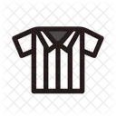 Arbitro Camiseta Ropa Deportiva Icono