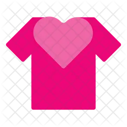 Camiseta de amor  Icono