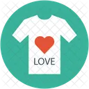 Amor Camiseta Camisa Ícone