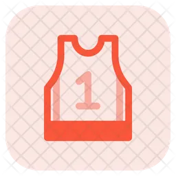 Camiseta de baloncesto  Icono