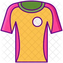 Camiseta de juego  Icono