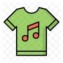 Camisa de musica  Icono