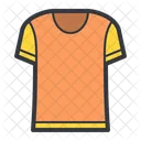 Camiseta naranja  Icono