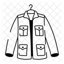 Camouflage Jacket  Icon
