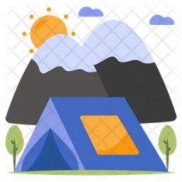 Camp  Icon