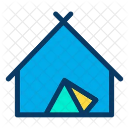 Camp  Icon