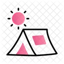 Camp  Icon