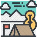 Camp Camping Summer Icon