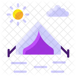 Camp  Icon