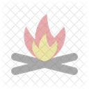 Camp Camping Fire Icon