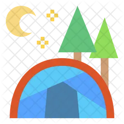 Camp  Icon