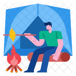 Camp  Icon