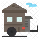Camp Camping Trailer Icon