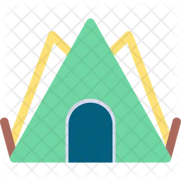 Camp  Icon