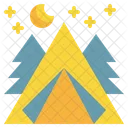 Camp  Icon