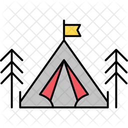 Camp  Icon