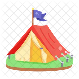 Camp  Icon