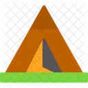 Camp Camping Moon Icon