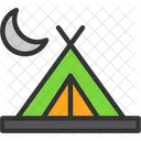 Camp Camping Journey Icon