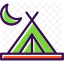 Camp Camping Journey Icon
