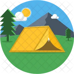 Camp  Icon