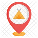 Camp Camping Location Icon