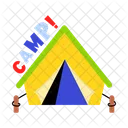 Camp Camp Canopy Camp Shelter Icon