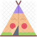 Wigwam Indian Camp Icon