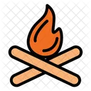 Camp Fire Fire Camping Icon