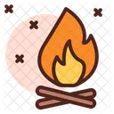 Camp Fire Bonfire Fire Icon