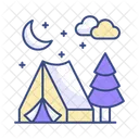 Camp  Icon