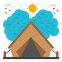 Camp  Icon