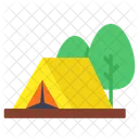 Camp  Icon