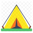 Camp Campsite Temporary Residence Icon